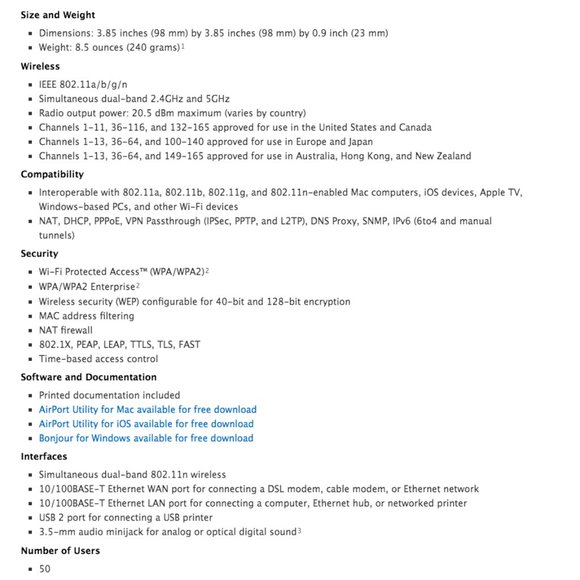AirPort Express 802.11n - Picture 6 of 6